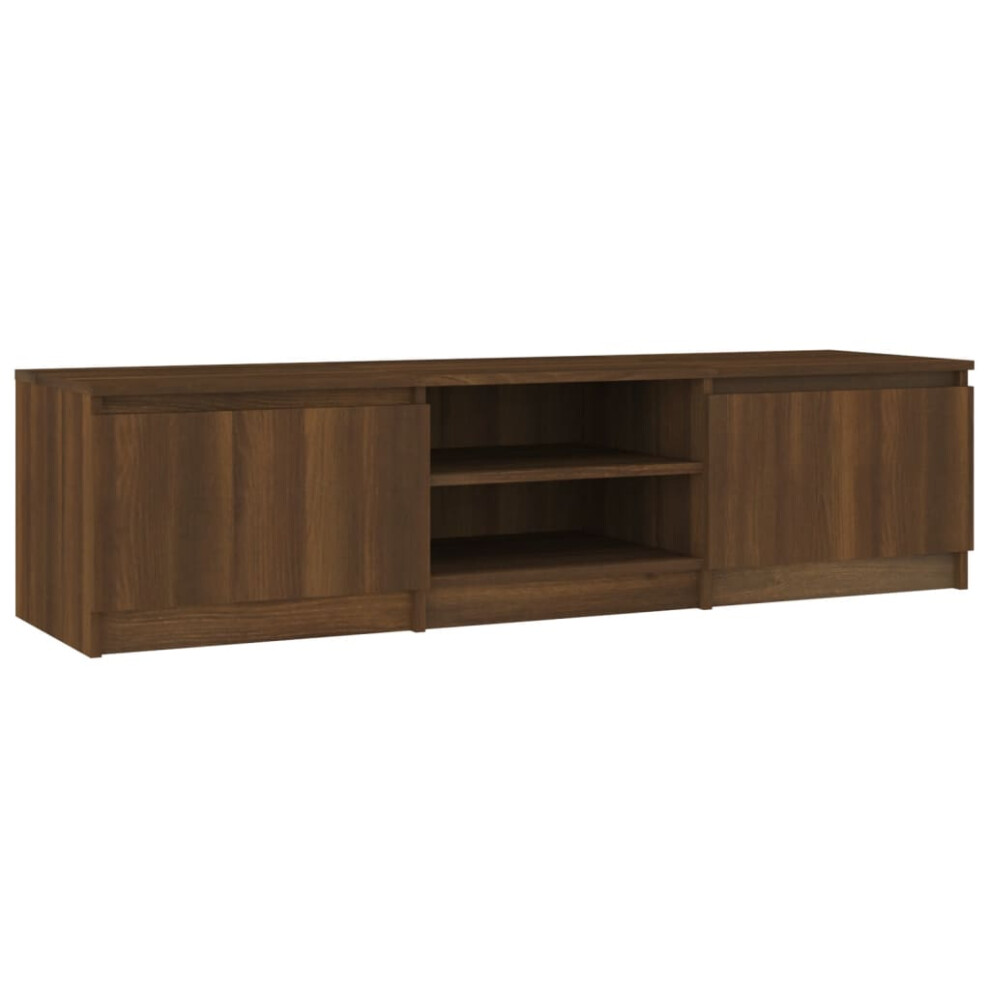 (Brown oak) vidaXL TV Cabinet Engineered Wood TV Unit Media Centre Stand Multi Colours