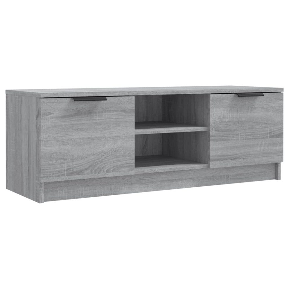 (grey sonoma) vidaXL TV Cabinet Engineered Wood Sideboard Media Cabinet TV Unit Hifi Cabinet