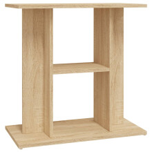 (sonoma oak, 60 x 30 x 60 cm) vidaXL Aquarium Stand Fish Tank Stand Cabinet Aquarium Base Engineered Wood