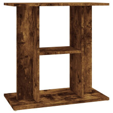 (smoked oak, 60 x 30 x 60 cm) vidaXL Aquarium Stand Fish Tank Stand Cabinet Aquarium Base Engineered Wood