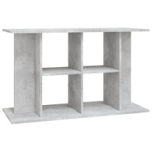 (concrete grey, 100 x 40 x 60 cm) vidaXL Aquarium Stand Fish Tank Stand Cabinet Aquarium Base Engineered Wood