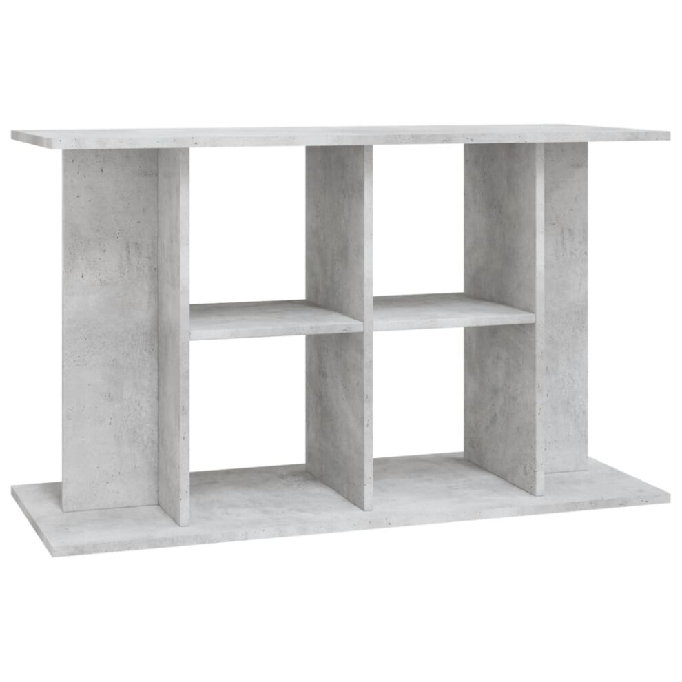 (concrete grey, 100 x 40 x 60 cm) vidaXL Aquarium Stand Fish Tank Stand Aquarium Base Sonoma Oak Engineered Wood