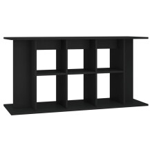 (black, 120 x 40 x 60 cm) vidaXL Aquarium Stand Fish Tank Stand Cabinet Aquarium Base Engineered Wood
