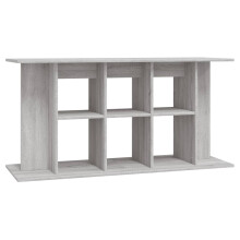 (grey sonoma, 120 x 40 x 60 cm) vidaXL Aquarium Stand Fish Tank Stand Cabinet Aquarium Base Engineered Wood