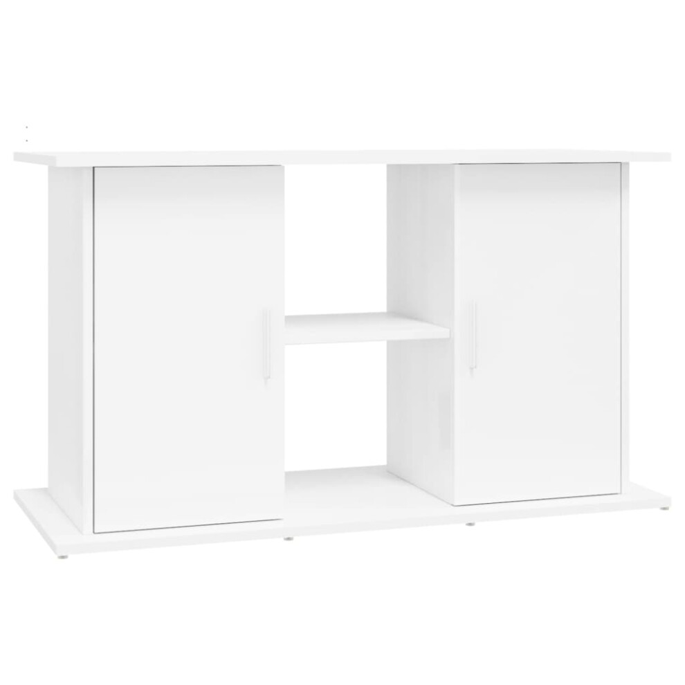 (high gloss white, 101 x 41 x 58 cm) vidaXL Aquarium Stand Fish Tank Stand Cabinet Aquarium Base Engineered Wood