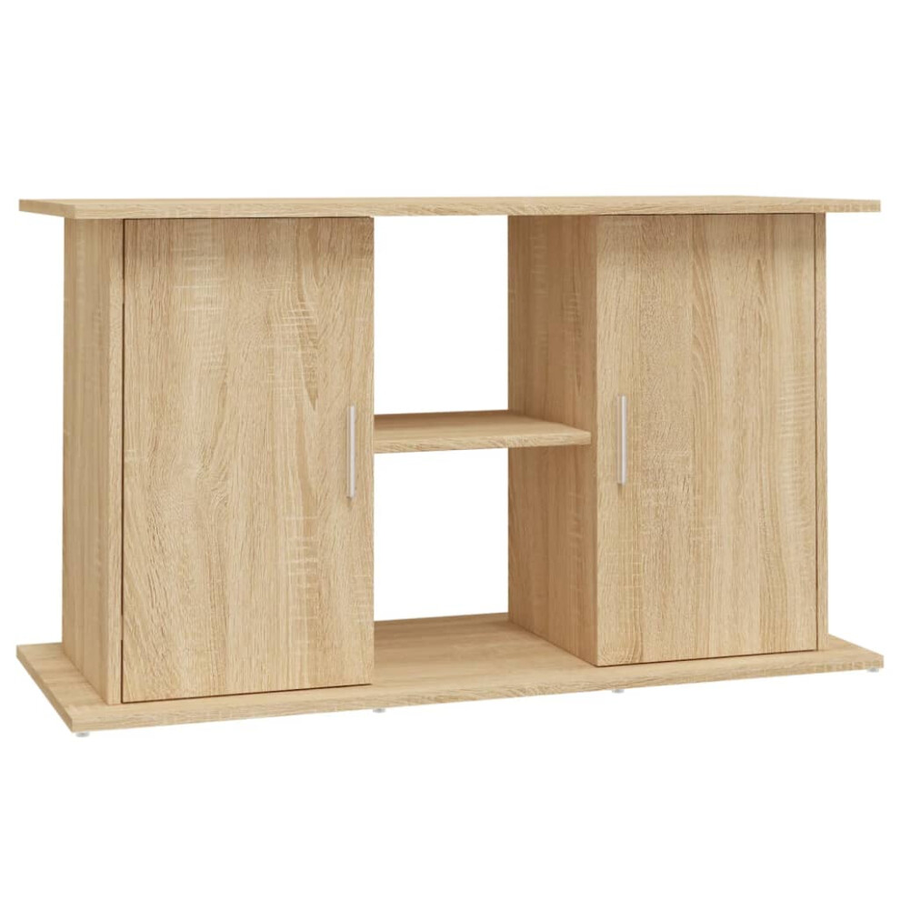 Vidaxl (Sonoma Oak, 101 X 41 X 58 Cm) Aquarium Stand Fish Tank Stand Cabinet Aquarium Base Engineered Wood