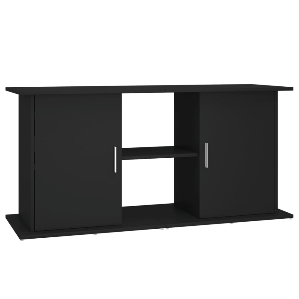 (black, 121 x 41 x 58 cm) vidaXL Aquarium Stand Fish Tank Stand Cabinet Aquarium Base Engineered Wood