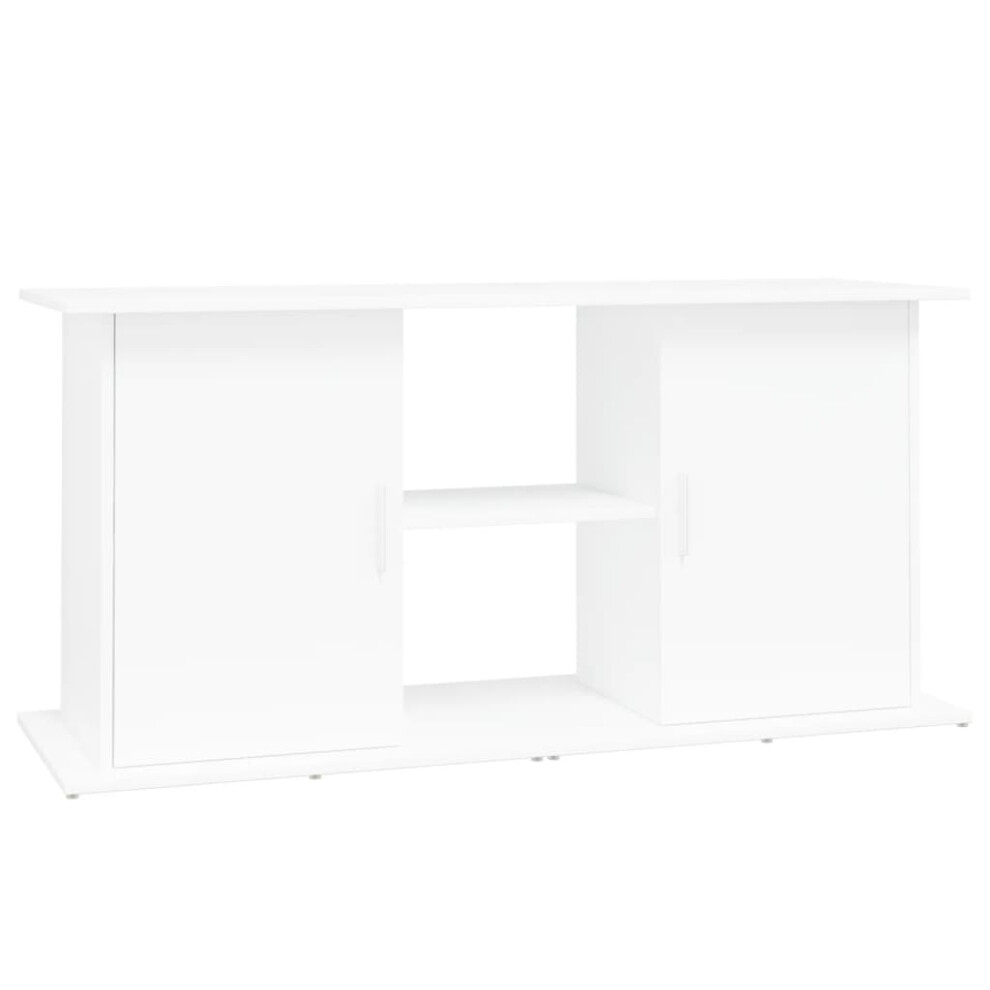 (white, 121 x 41 x 58 cm) vidaXL Aquarium Stand Fish Tank Stand Cabinet Aquarium Base Engineered Wood