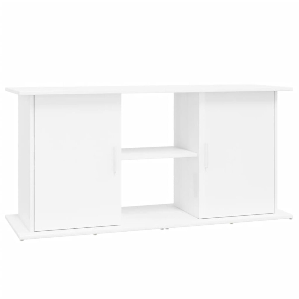 (high Gloss white, 121 X 41 X 58 cm) vidaXL Aquarium Stand Fish Tank Stand Cabinet Aquarium Base Engineered Wood