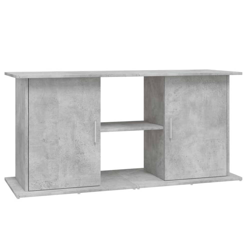 (concrete grey, 121 x 41 x 58 cm) vidaXL Aquarium Stand Fish Tank Stand Cabinet Aquarium Base Engineered Wood