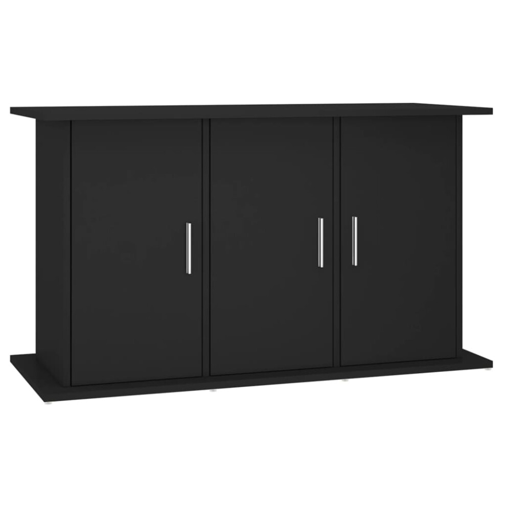 Vidaxl Black (, 101 X X 58 Cm) Aquarium Stand Fish Tank Cabinet Aquarium Cabinet Engineered Wood Size 41