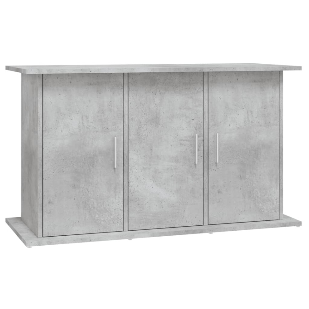Vidaxl (Concrete Grey, 101 X 41 X 58 Cm) Aquarium Stand Fish Tank Cabinet Aquarium Cabinet Black Engineered Wood