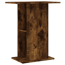 (smoked oak, 60.5 x 36 x 72.5 cm) vidaXL Aquarium Stand Fish Tank Stand Cabinet Aquarium Base Engineered Wood