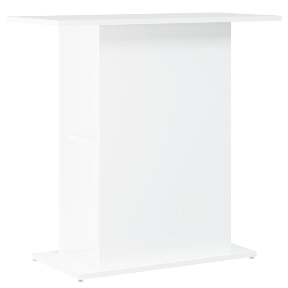 Vidaxl (White, 36 X 75 X 72.5 Cm) Aquarium Stand Fish Tank Stand Cabinet Aquarium Base Engineered Wood