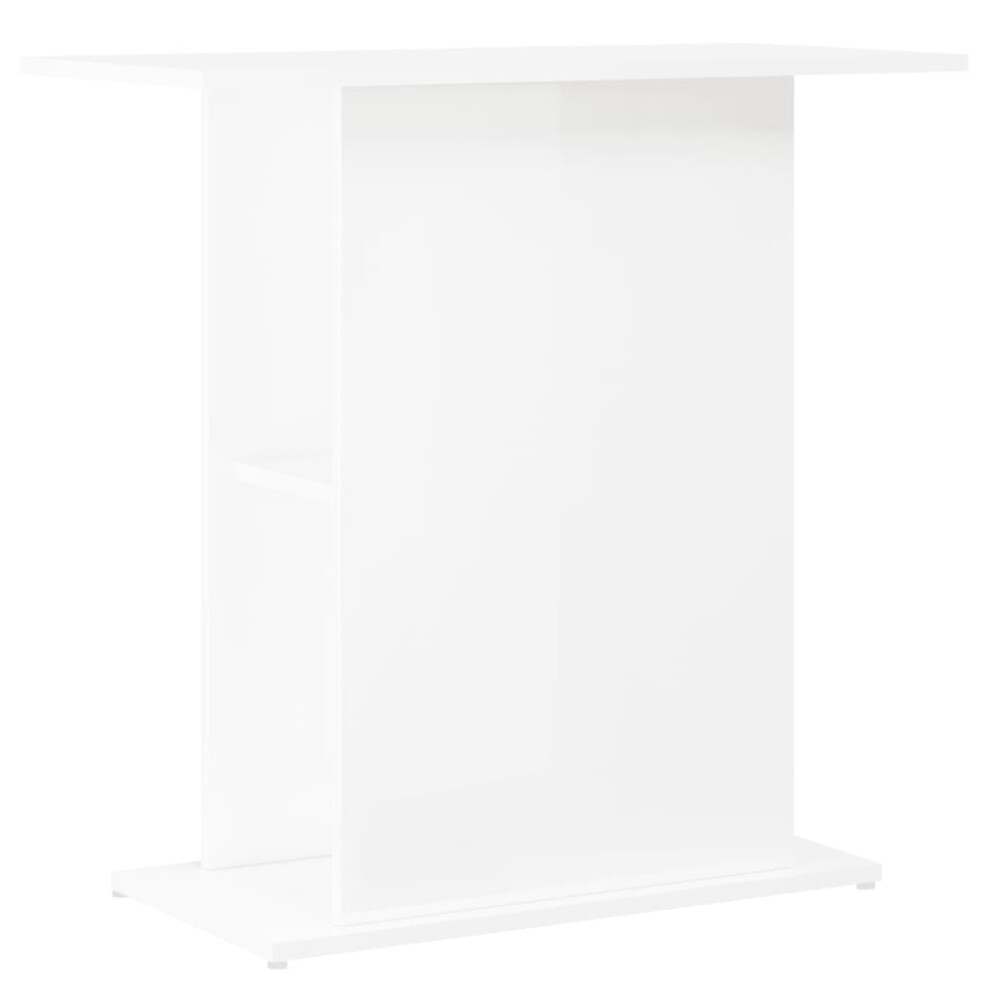 (high gloss white, 36 x 75 x 72.5 cm) vidaXL Aquarium Stand Fish Tank Stand Cabinet Aquarium Base Engineered Wood