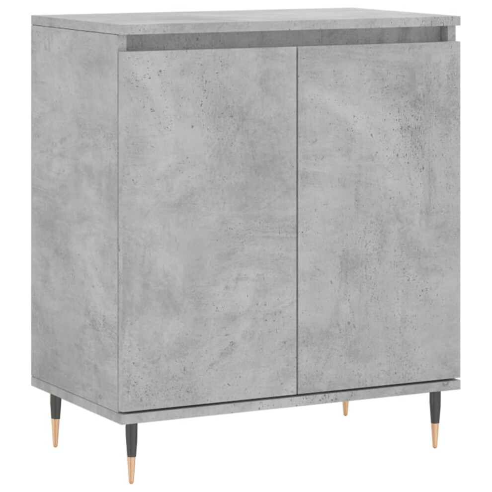 (concrete grey) vidaXL Sideboard Kitchen Storage Cabinet Side Cabinet Cupboard Engineered Wood