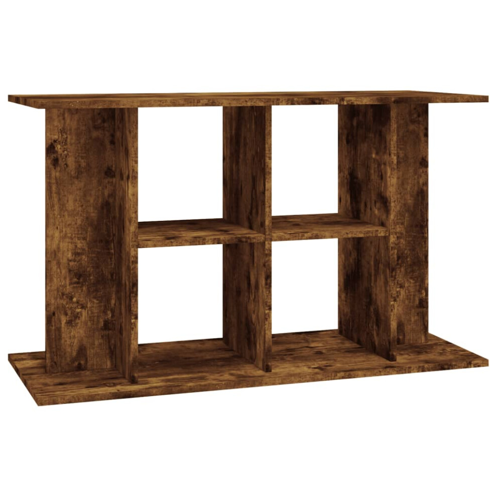 Vidaxl (Smoked Oak, 100 X 40 X 60 Cm) Aquarium Stand Fish Tank Stand Cabinet Aquarium Base Engineered Wood