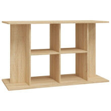 (sonoma oak, 100 x 40 x 60 cm) vidaXL Aquarium Stand Fish Tank Stand Cabinet Aquarium Base Engineered Wood