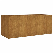 (200 x 80 x 80 cm) vidaXL Planter Garden Raised Bed Plant Pot Flower Box Flower Pot Corten Steel