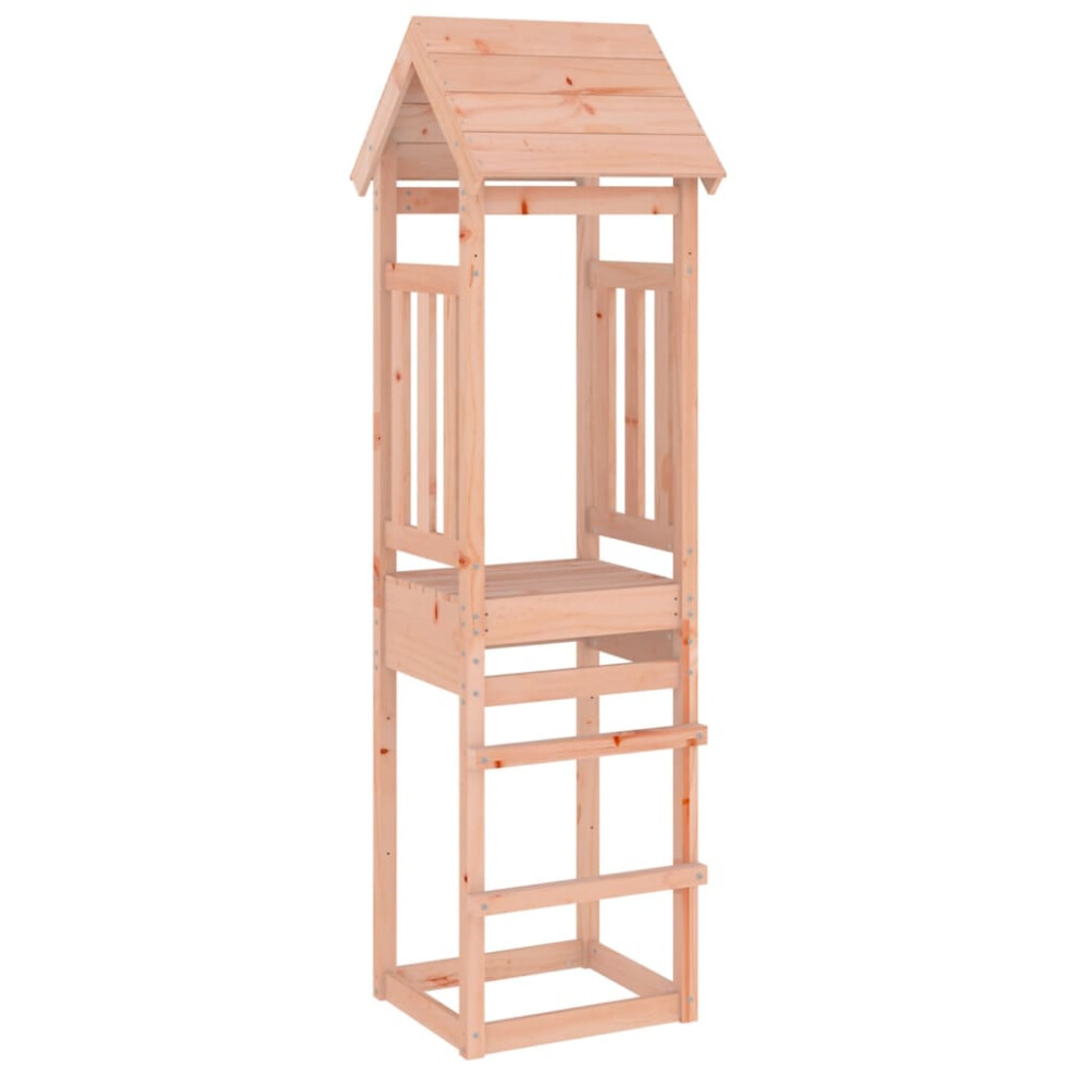 (solid douglas wood) vidaXL Play Tower Kids Outdoor Climbing Frame Garden Play Tower Solid Wood