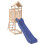 VidaXL (solid pinewood) vidaXL Playhouse Outdoor Climbing Frame with Slide Ladder Solid Wood Pine 1