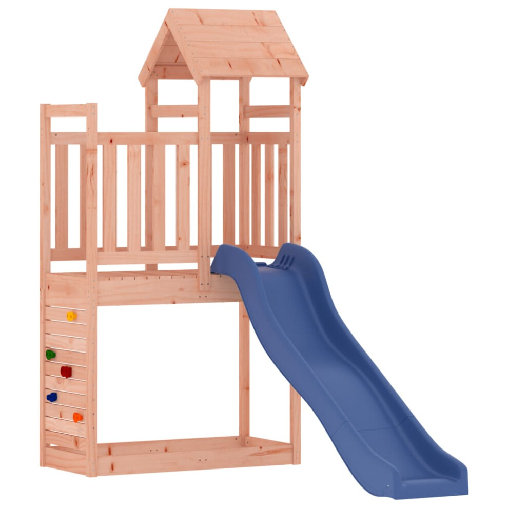 Vidaxl (Solid Douglas Wood) Outdoor Playset Playground Set Garden Playhouse Wood Pine
