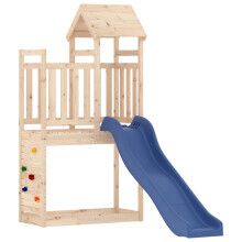 (solid pinewood) vidaXL Outdoor Playset Playground Set Garden Playhouse Wood Pine