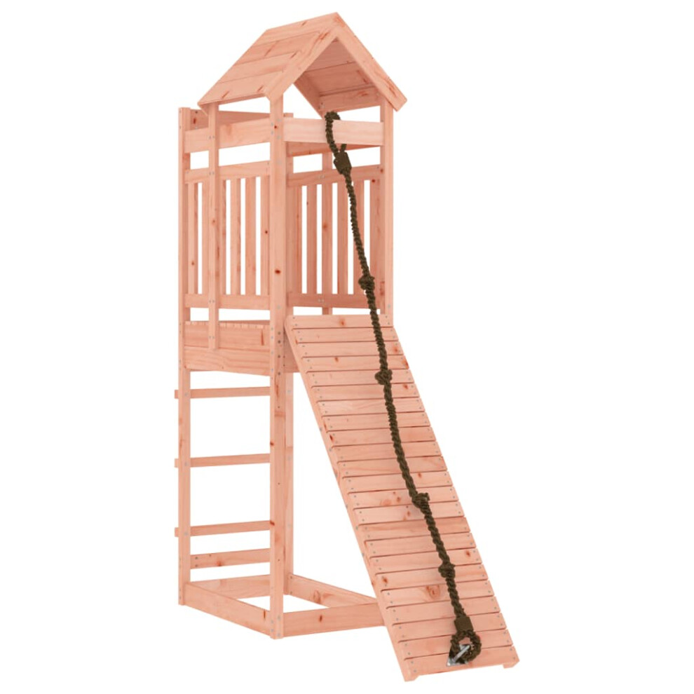 (solid douglas wood) vidaXL Outdoor Playset Playhouse Play Tower Playground Set Solid Wood Douglas