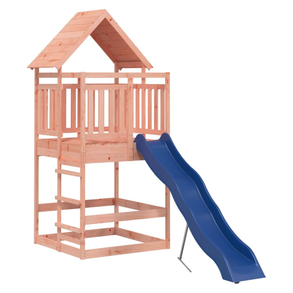 (solid douglas wood) vidaXL Outdoor Playset Playhouse Play Tower Playground Set Solid Wood Pine