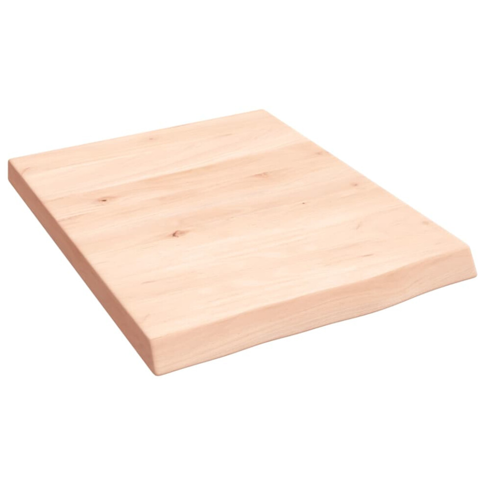 (Brown, 40 X 50 X 4 Cm) Vidaxl Wall Shelf Wooden Floating Shelf Display Shelf Treated Solid Wood Oak 8720845812348