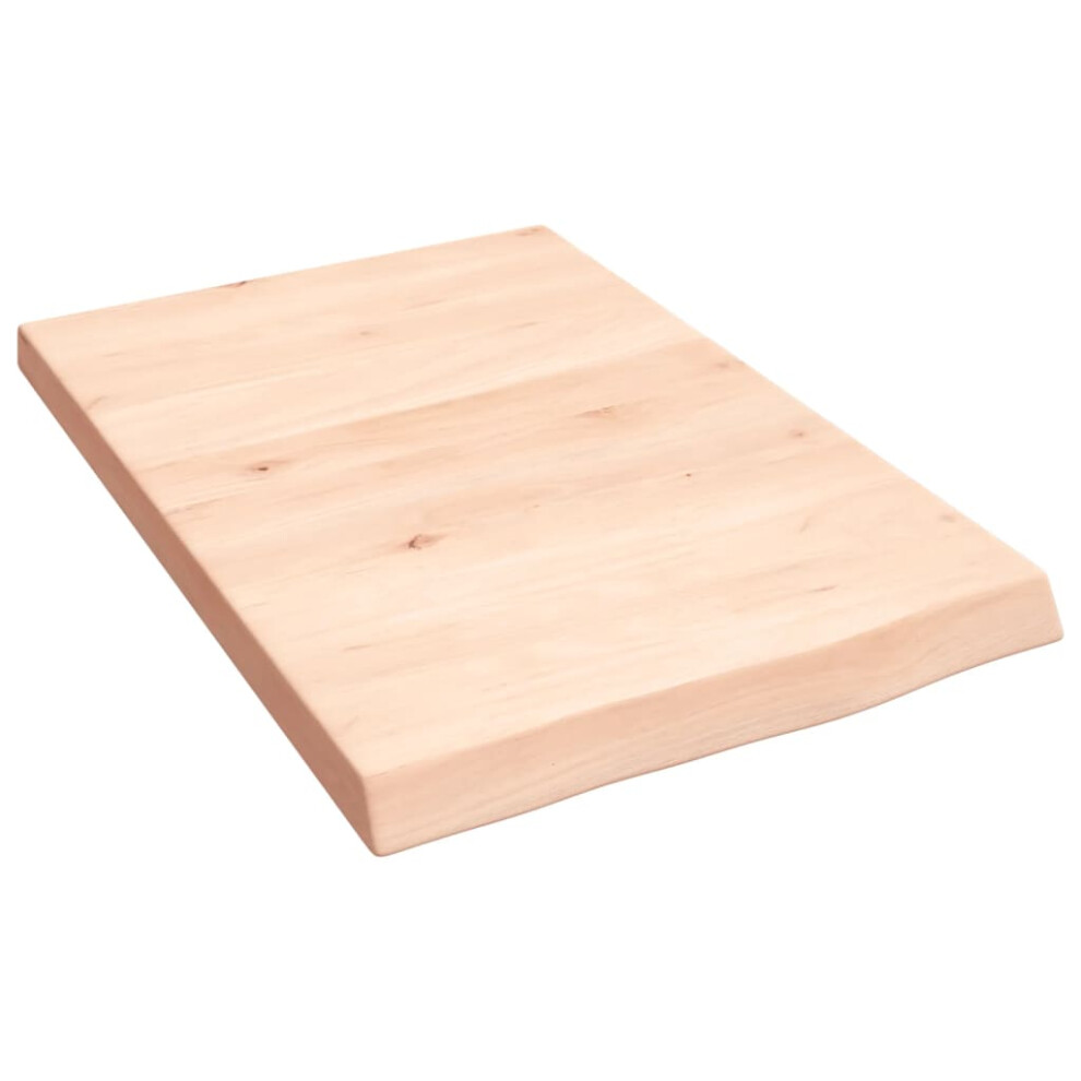 (Brown, 40 X 60 X 4 Cm) Vidaxl Wall Shelf Wooden Floating Shelf Display Shelf Treated Solid Wood Oak 8720845812379