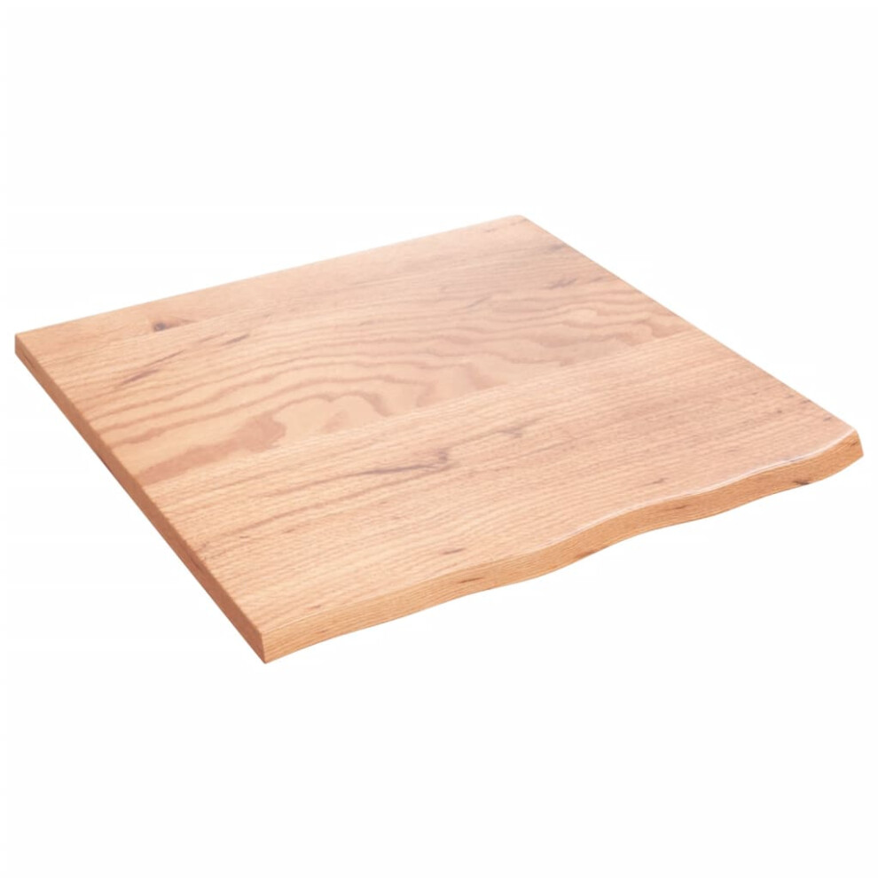 (Light Brown, 60 X 60 X 2 Cm) Vidaxl Wall Shelf Wooden Floating Shelf Display Shelf Treated Solid Wood Oak 8720845813741