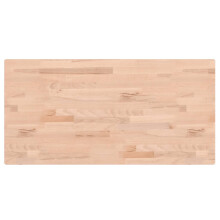 (80 x 40 x 1.5 cm) vidaXL Table Top Replacement Dining Table Top Rectangular Solid Wood Beech