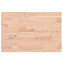 (natural, 60 x 40 x 1.5 cm) vidaXL Bathroom Countertop Vanity Top Wash Basin Worktop Solid Wood Beech