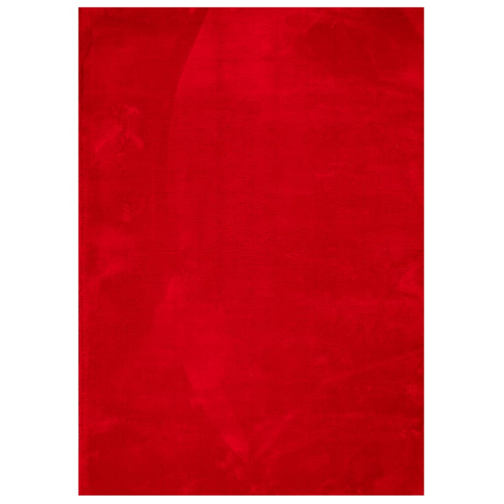 (red, 240 x 340 cm) vidaXL Rug Short Pile Soft and Washable Floor Mat Area Rug Bedroom Carpet