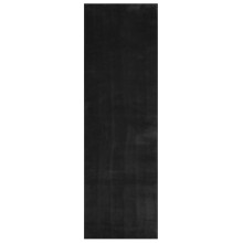 vidaXL Teppich HUARTE Kurzflor Weich und Waschbar Schwarz 80x250 cm