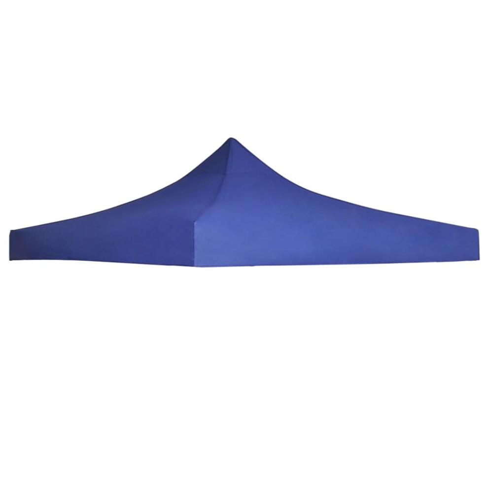 vidaXL Party Tent Roof 3x3m Blue Outdoor Garden Gazebo Canopy Marquee Top