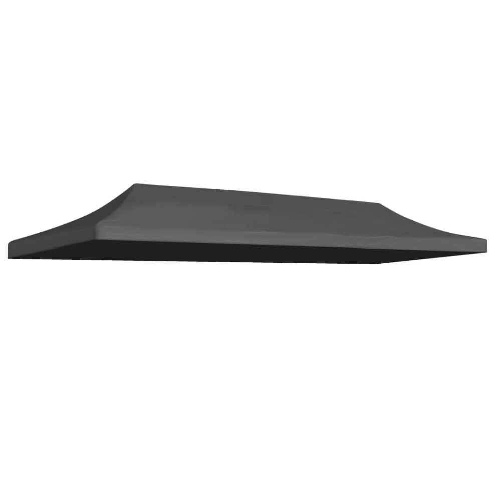 Vidaxl Party Tent Roof 3X6m Pavilion Canopy Gazebo Marquee Top Anthracite