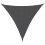 VidaXL vidaXL Sunshade Sail Oxford Fabric Triangular 3.6x3.6x3.6m Anthracite Awning 1