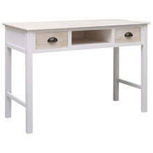vidaXL Console Table Wood Hallway Entryway Side Mirror End Telephone Desk