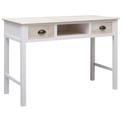 VidaXL vidaXL Console Table Wood Hallway Entryway Side Mirror End Telephone Desk