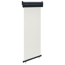 vidaXL sidemarkise til balkon 60 x 250 cm cremefarvet