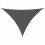 VidaXL vidaXL Sunshade Sail Oxford Fabric Triangular 3.5x3.5x4.9 m Anthracite Canopy 1