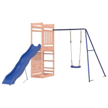 (solid douglas wood) vidaXL Outdoor Playset Garden Playhouse Play Tower Set Impregnated Wood Pine