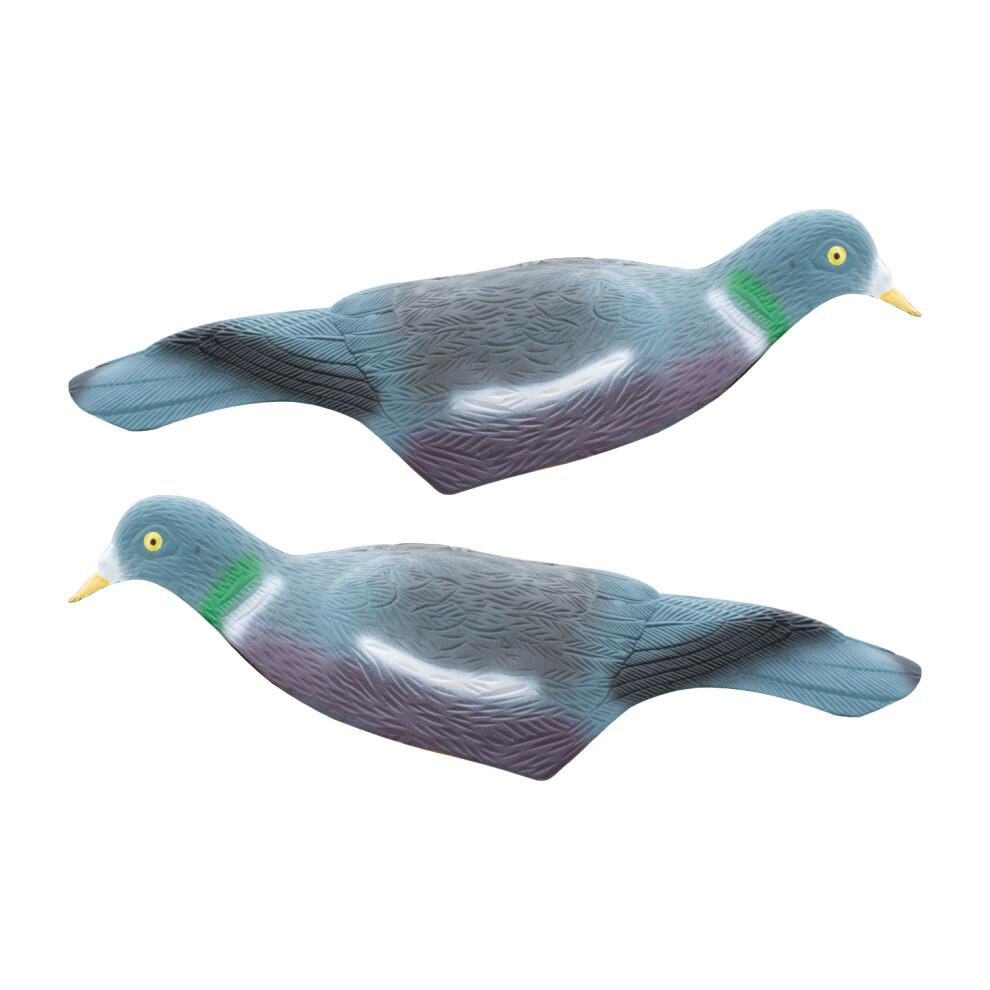 (12x Plastic Decoy Pigeon) KCT Decoy Pigeon Fake Hunting Bird