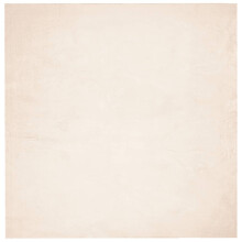vidaXL Teppich HUARTE Kurzflor Weich und Waschbar Beige 200x200 cm