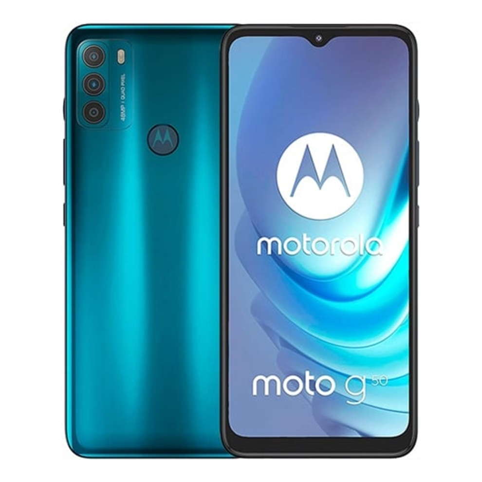 Motorola Moto G50 64Gb | Aqua | Unlocked (Dual Sim) Green