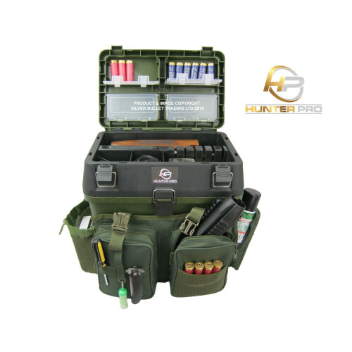 Hunter Pro Green Backpack Converter & Range Box & Shotgun Case