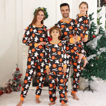 (Dad XL) Halloween Family Matching Pyjamas Set Adult Boys Girls Ghost Nightwear Pajamas