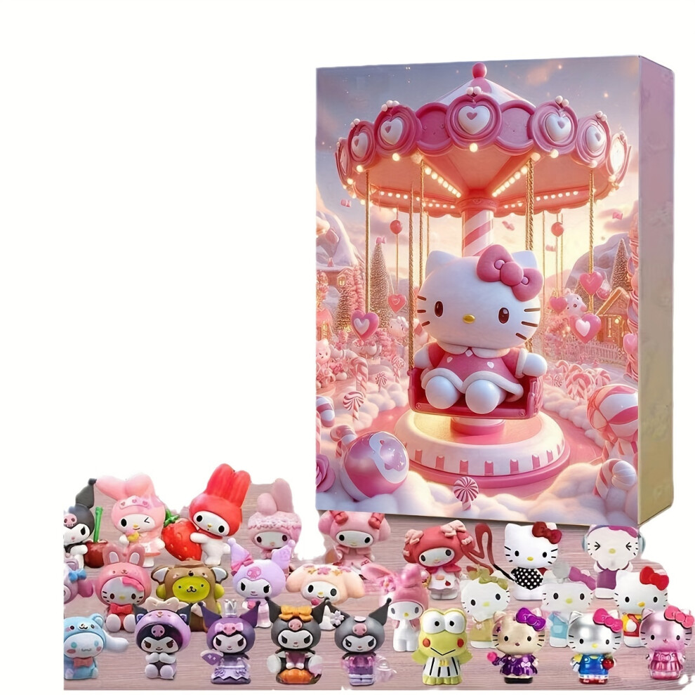 (Sanrio New Model B) Sanrio Hello Kitty Advent Calendar Countdown to Halloween & Christmas